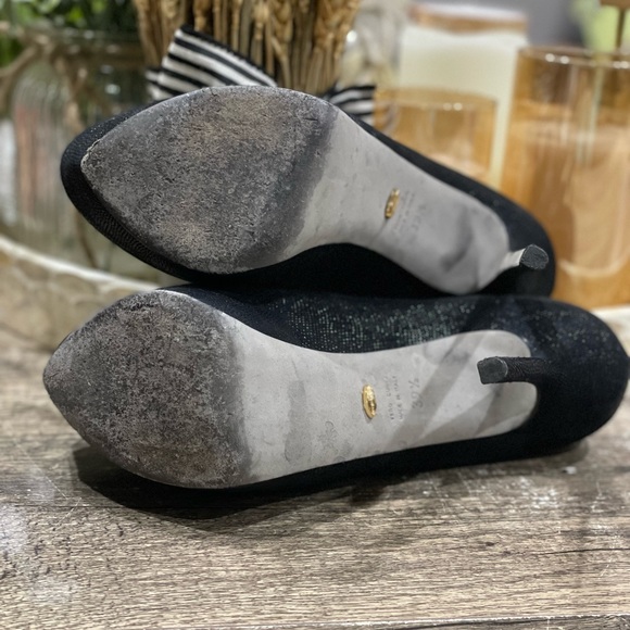 Sergio Rossi Platform Stiletto High Heel Black Sexy Pumps Women’s Size 39 1/2 - Picture 9 of 10